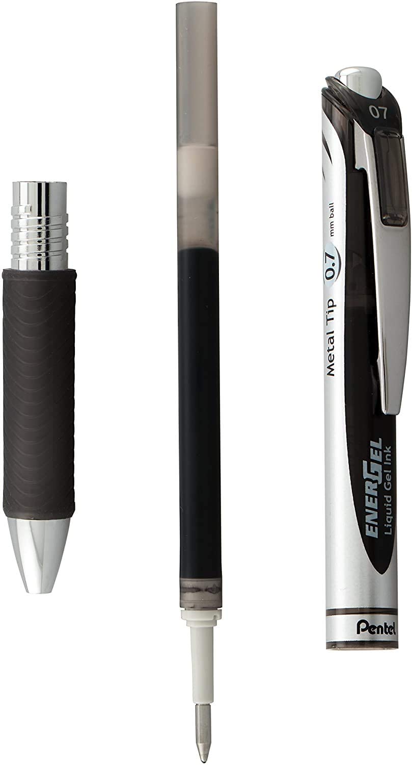 Pentel LR7 ricarica per penna roller EnerGel Nero